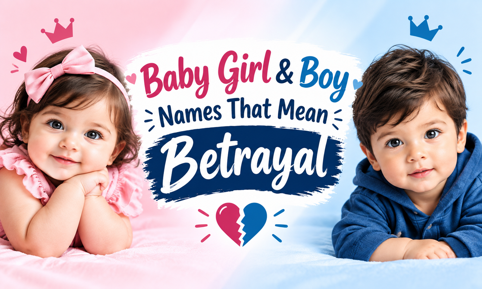 Baby Girl & Boy Names That Mean Betrayal