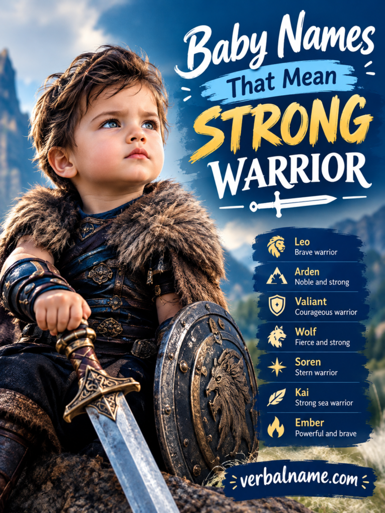 Names That Mean Strong