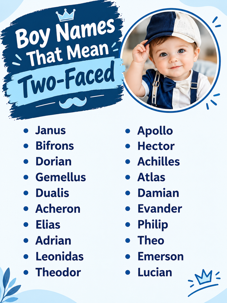 Names That Mean Two-Faced