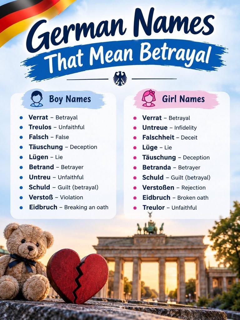 Names That Mean Betrayal