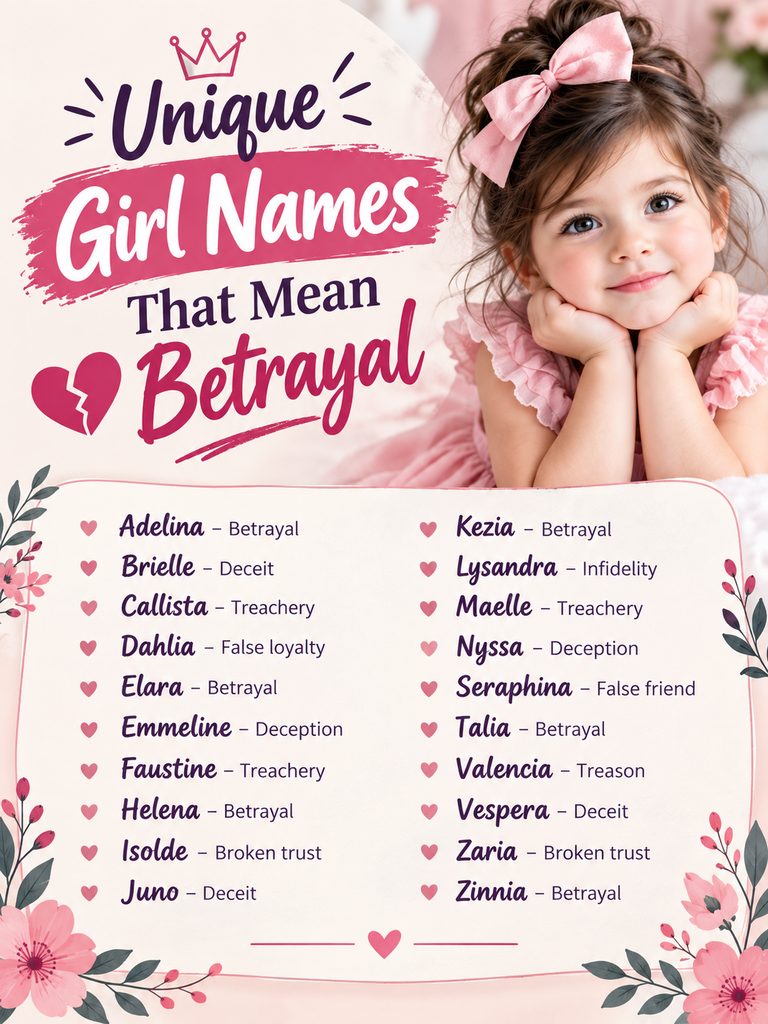 Names That Mean Betrayal