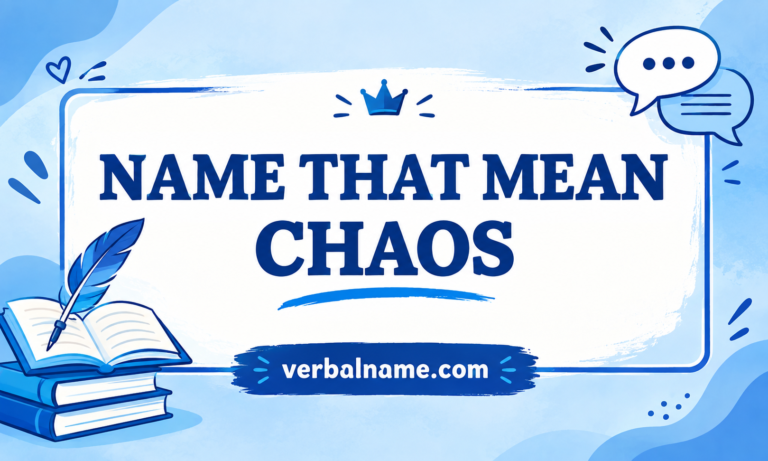 names that means chaos