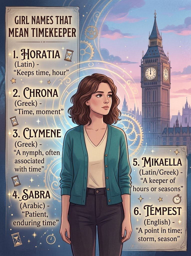 girl names that mean timekeeper