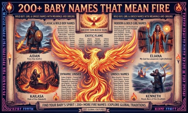 Names That Mean Fire