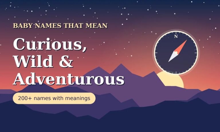 Names That Mean Curious