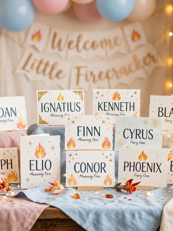 Names That Mean Fire