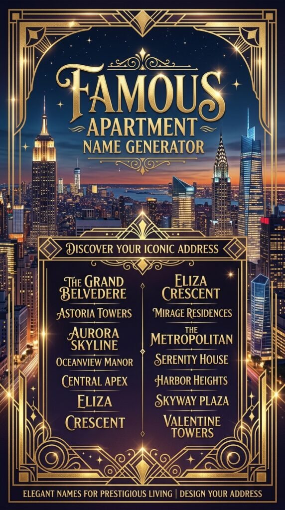 Apartment Name