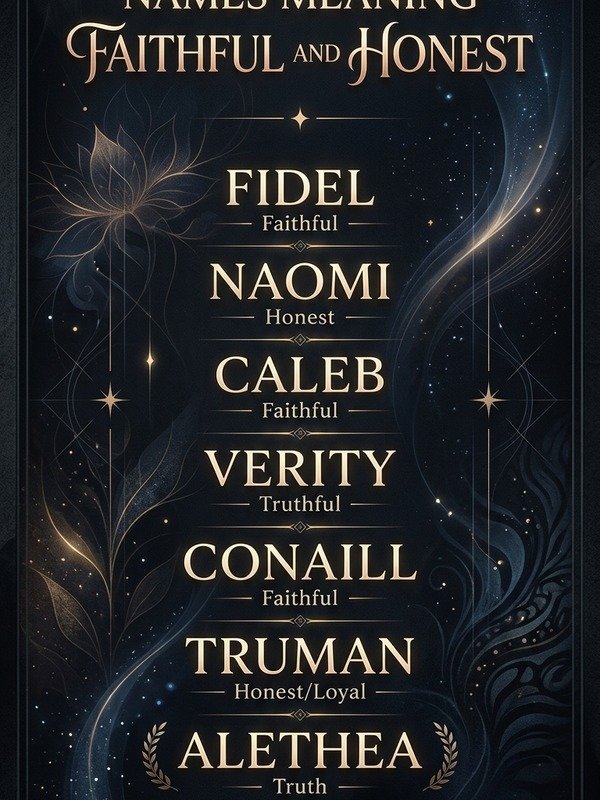 Names That Mean Truth: