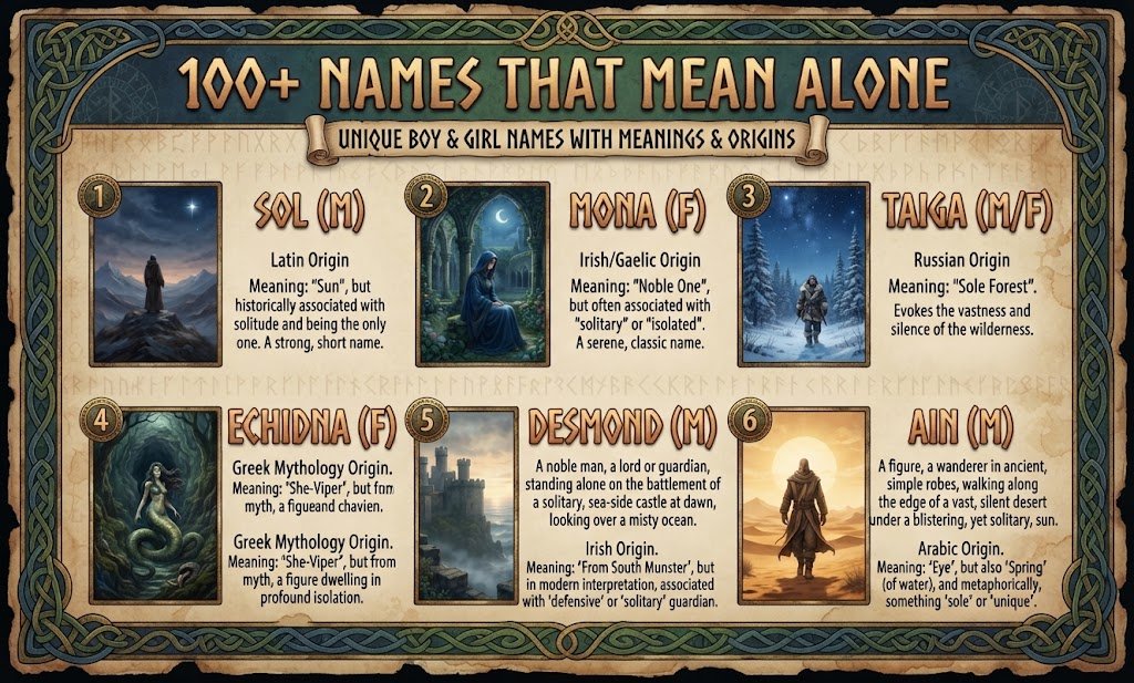 Names That Mean Alone