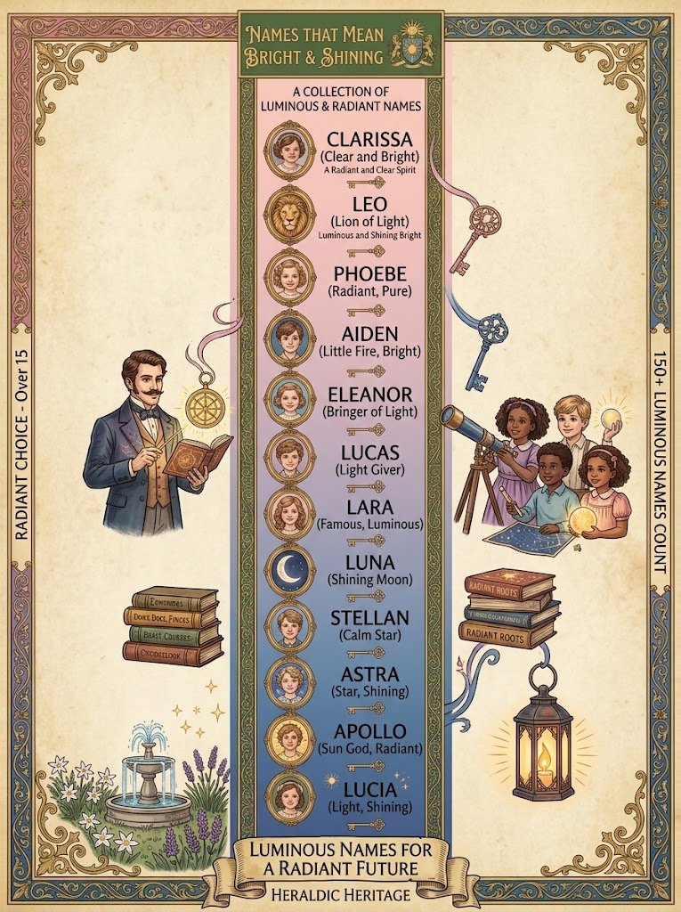  Baby Names That Mean Light