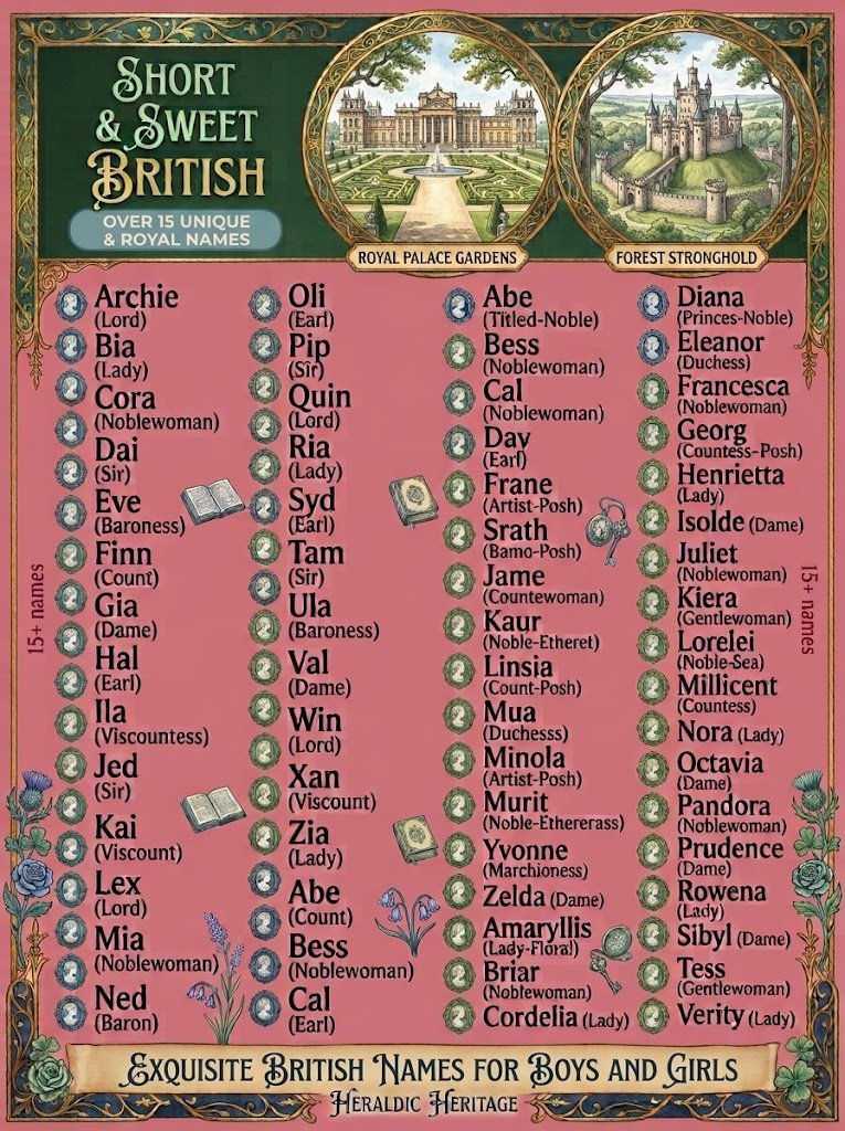 Posh Names