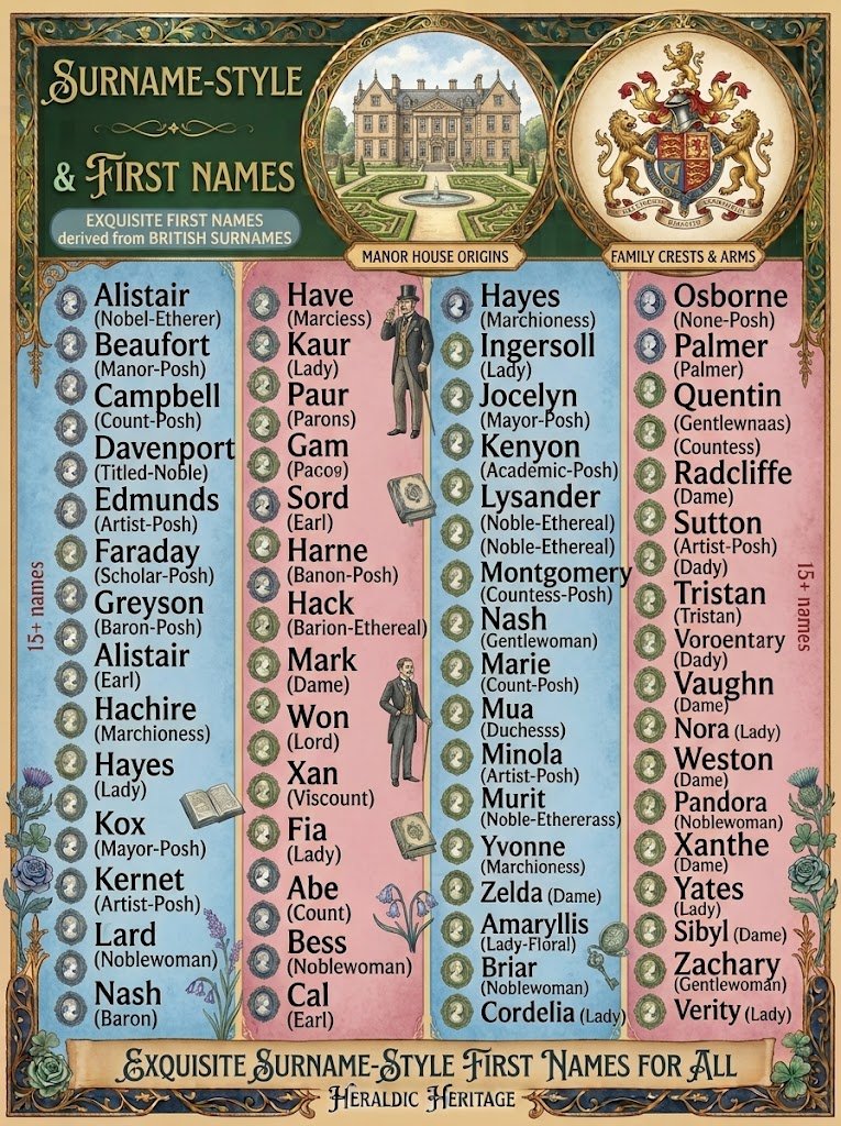 Posh Names