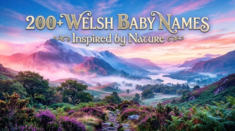 Welsh Baby Names