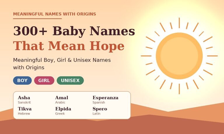 Names That Mean Hope